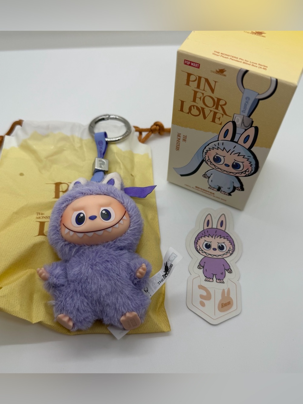 Pop Mart Labubu The Monsters‎ Confirmed ? Plush Pendant Keychain